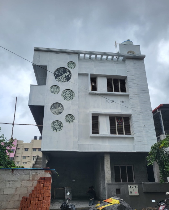 Residential construction project in Yelahanka Bangalore by Omkar Infra